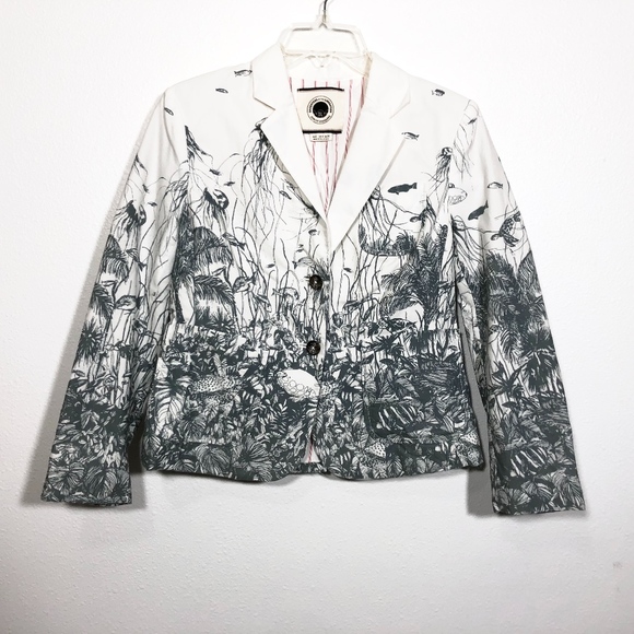 Anthropologie Jackets & Blazers - Daughters of the Liberation Sea Nettle Blazer